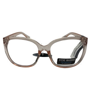 Steve Madden Blue Light Glasses No Magnification 100% UV Lens Protection NWT